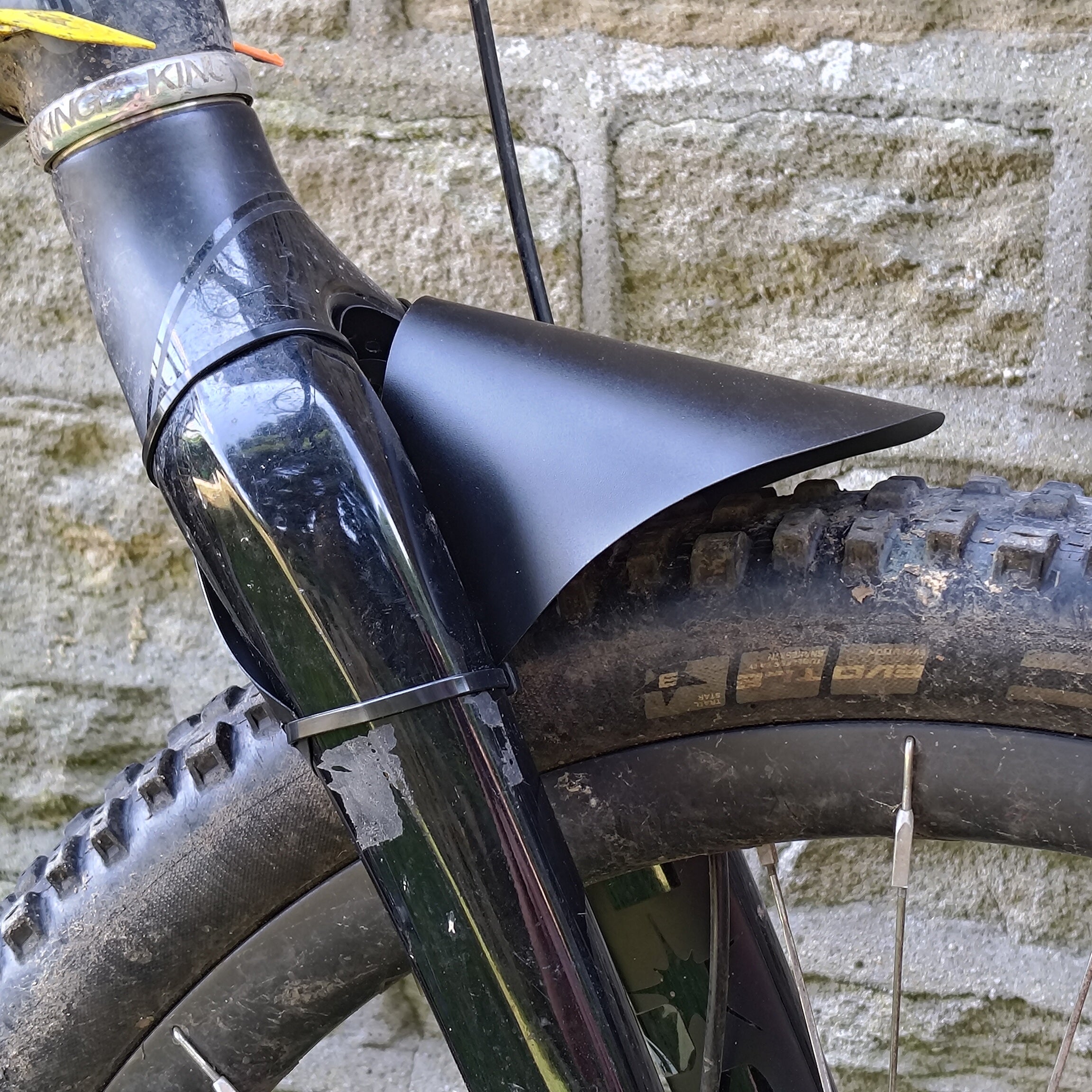Toupee Gravel - Shorty Mudguard for Gravel Bikes