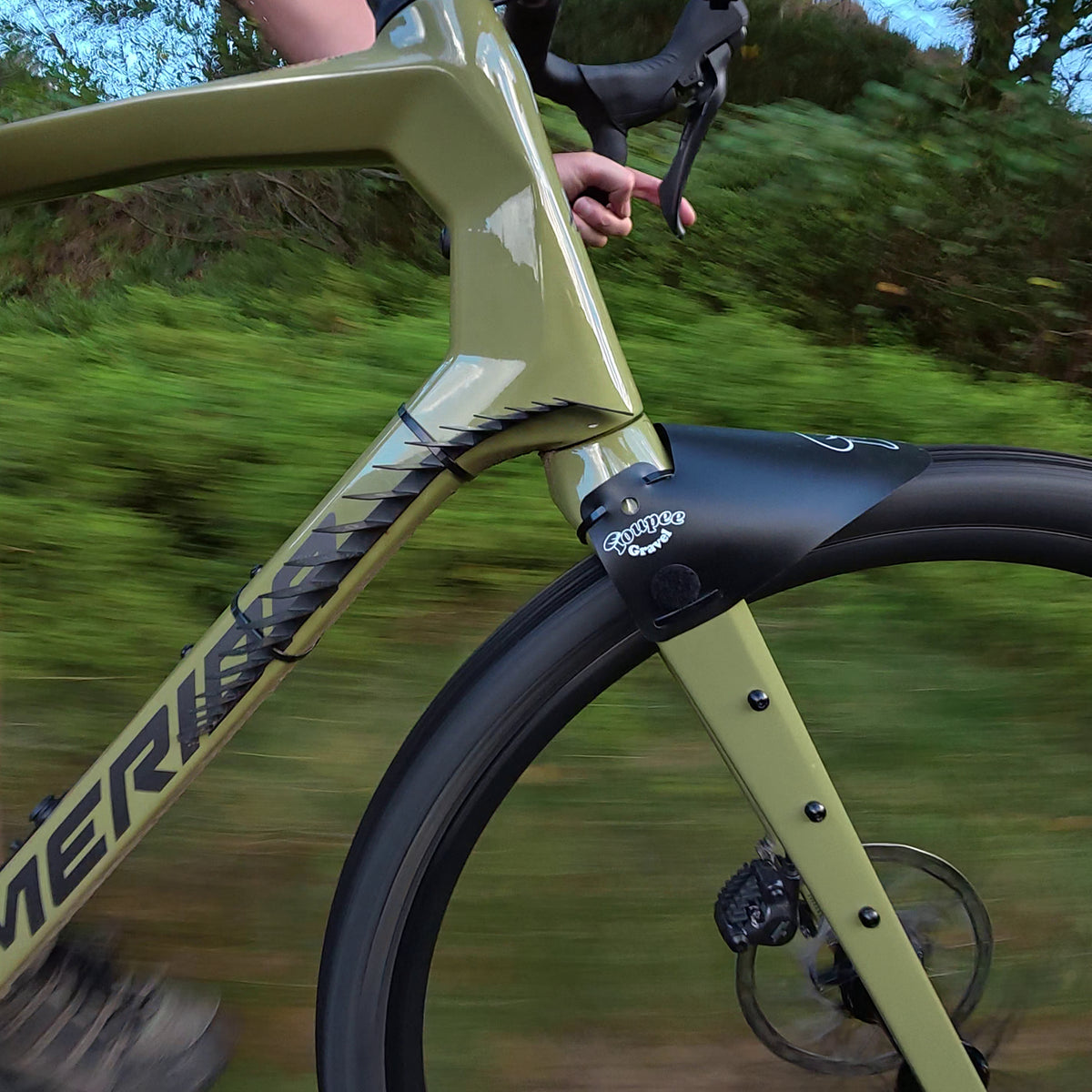 Full Facial Gravel - Front Mudguard Set